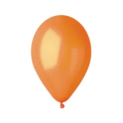 Balony metaliczne pomarańczowe 100szt.